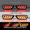 LED Tail Light For Jeep Grand Cherokee 2011- Rear Bumper Reflectors Stop Brake Turn Signal Light For Jeep Compass-A87Q