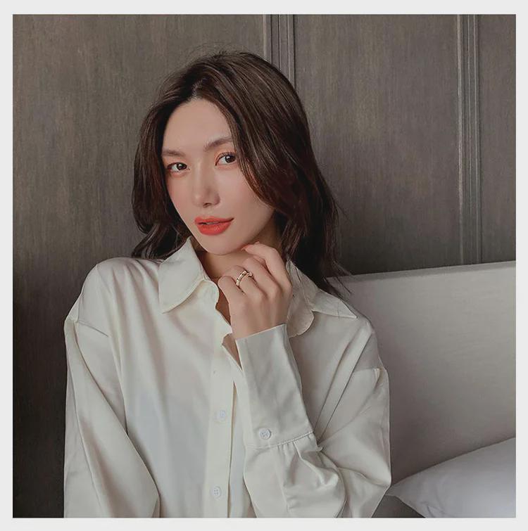 Корейская мода Циркон кошачий глаз бамбуковое открытое кольцо для женщин