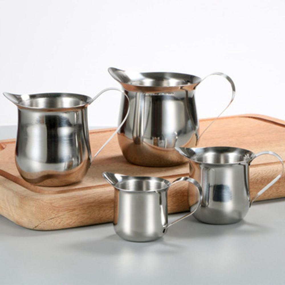 Barista Home Stainless Steel Kitchen Mugs Milk Frothing Pitcher Steaming Pitcher Coffee Cup