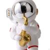 Фигурка космонавта, домашний декор, статуя из смолы, Коллекционная скульптура космонавта, декоративная музыка