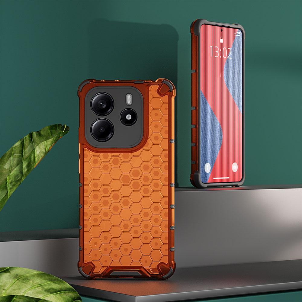KEYSION Противоударный чехол для Redmi Note 14 4G 14 Pro+ 5G Силиконовый+ПК Прозрачный сотовый чехол для телефона Redmi Note 14 Pro 5G