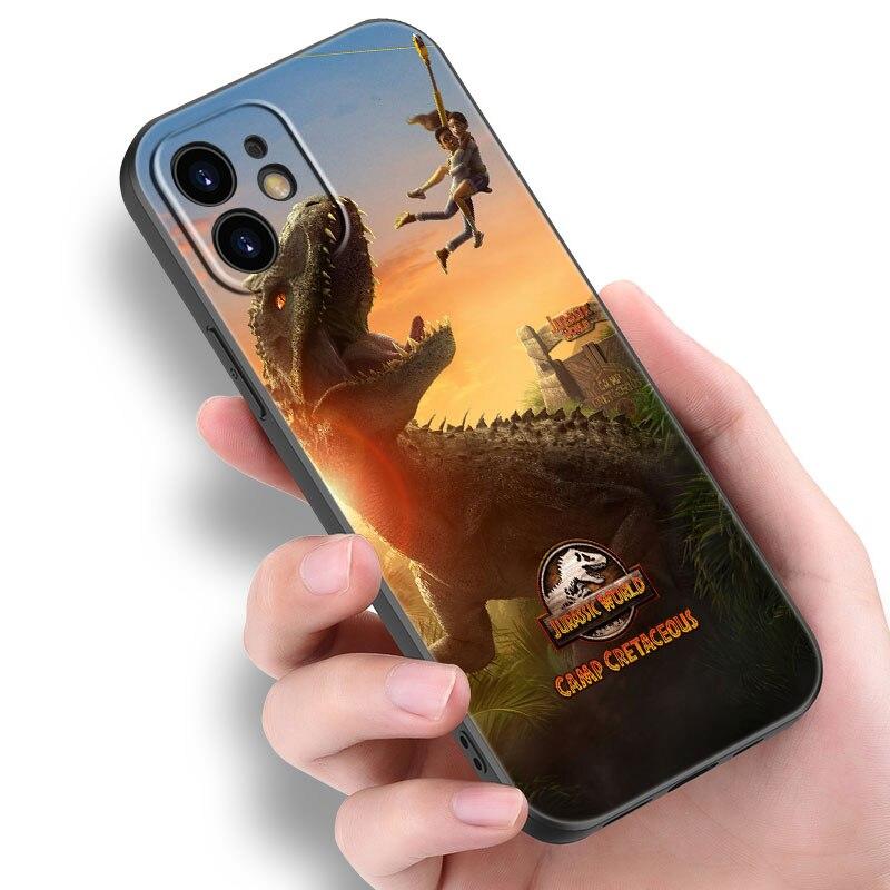 Чехол для телефона «Мир Парка Юрского периода» для Apple iPhone 14 13 12 Mini 11 Pro Max 7 8 XR X XS 7 8 Plus SE 2020 2022, черный чехол