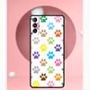 Чехол Лапки Кошки Собаки для Samsung Galaxy S25 Ultra S21 S22 S23 S24 Ultra S9 S10 S20 Plus S25 FE Чехол Funda