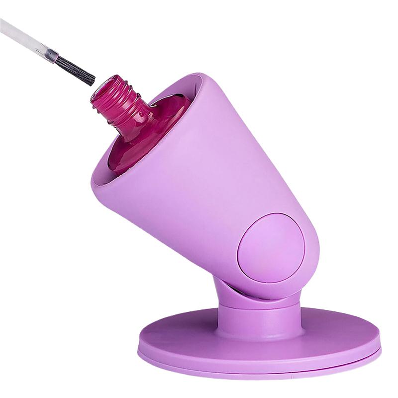 Силиконовый держатель для лака для ногтей, подставка для флаконов с лаком для нейл-арта, сделай сам, салонные инструменты для нейл-арта, аксессуары