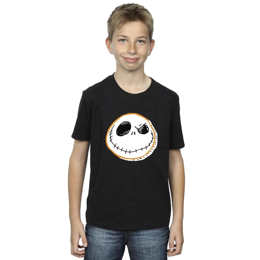 Disney Футболка для мальчиков «Кошмар перед Рождеством» с изображением Джека