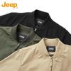 JEEP Men's Baseball Collar Jacket