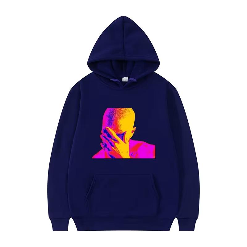 Frank Ocean Printed Hooded Sweatshirt Autumn and Winter Men's and Women's Same Hooded Sports Sweatshirt Casual Fashion Tops