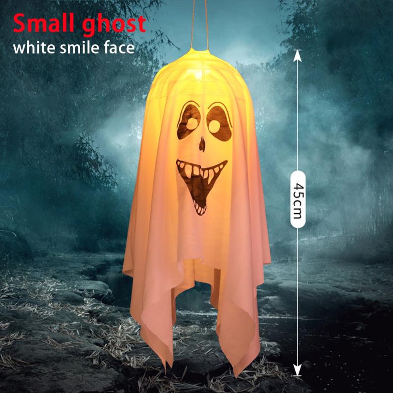 Хэллоуин светодиодный свет висит страшный жуткий орнамент праздничные атрибуты для внутренних и наружных украшений