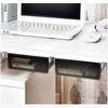 Abs Plastic Drawer Style Desk Organizer With Hidden Pen Holder For Students And Office Use