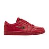 Jordan 1 Низкий способ сделать спортзал Красный Металлик Золотой (Женский)