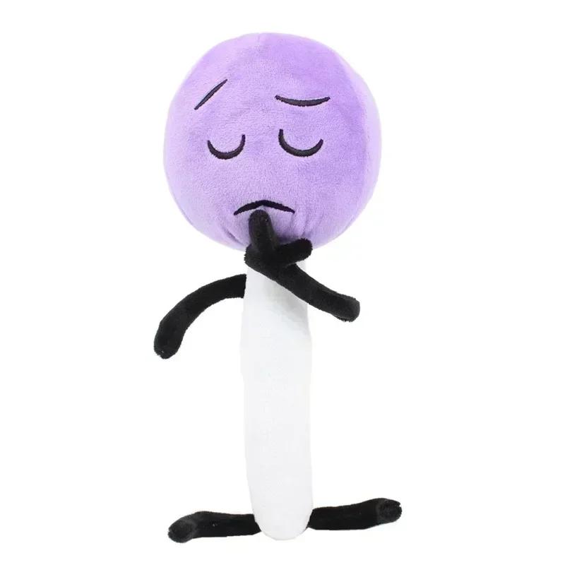 Battle for Dream Island Plush Toys BFDI Plushie Dolls Anime Leaf Fire Flower Waterdrop Bubble Stuffed Figure Kids Peluche Gifts