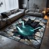 3D Ковер-мат Коврик - Дизайн Фантастической Сцены Домашний Декор Нескользящий Коврик для Гостиной Спальни Декор Гостиной