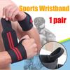 1 Pair Fitness Wrist Support Wristband Gym Weight Lifting Wraps Bandage Sports Wristband