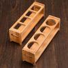 Wooden Spice Jar Rack Kitchen Seasoning Can Storage Rack Oil Bottle Condiment Shelf Spice Jar Stand Kitchen Organizer Holders