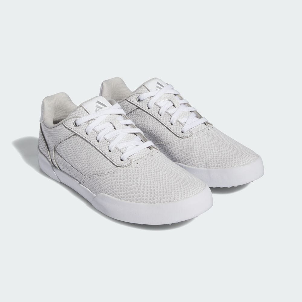 Adidas Women's Retro Cloth Gray Two Shoes & Footwear Sports Shoes Ladies GOLF GW2138 Gray Two / Silver Metallic / Footwear White