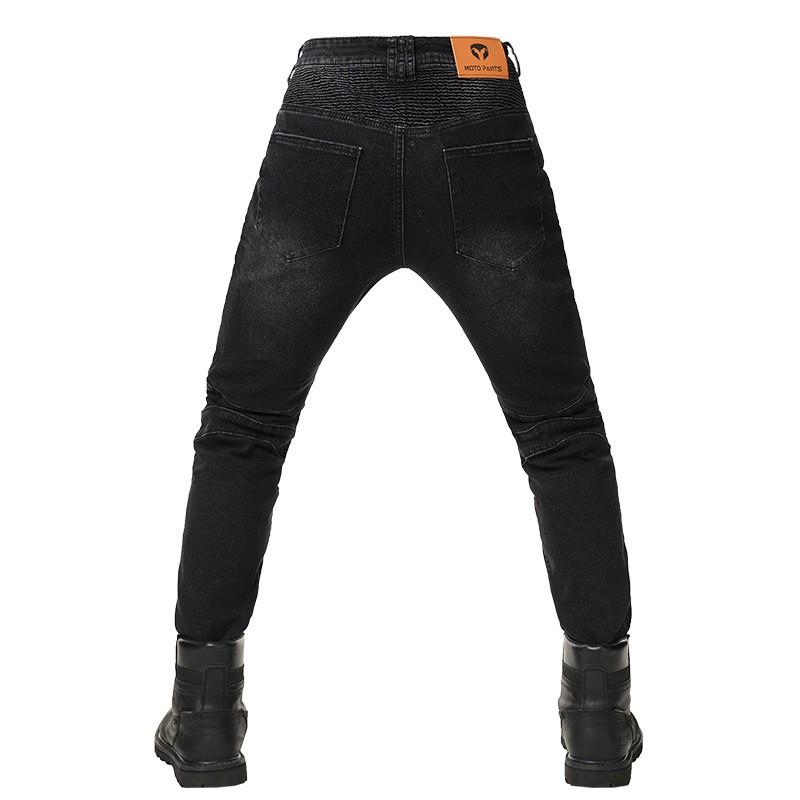 Motorcycle Riding Jeans With CE Level 2 Armor Protection Lightweight Stretchable Safety Pants Spring All-Season Use