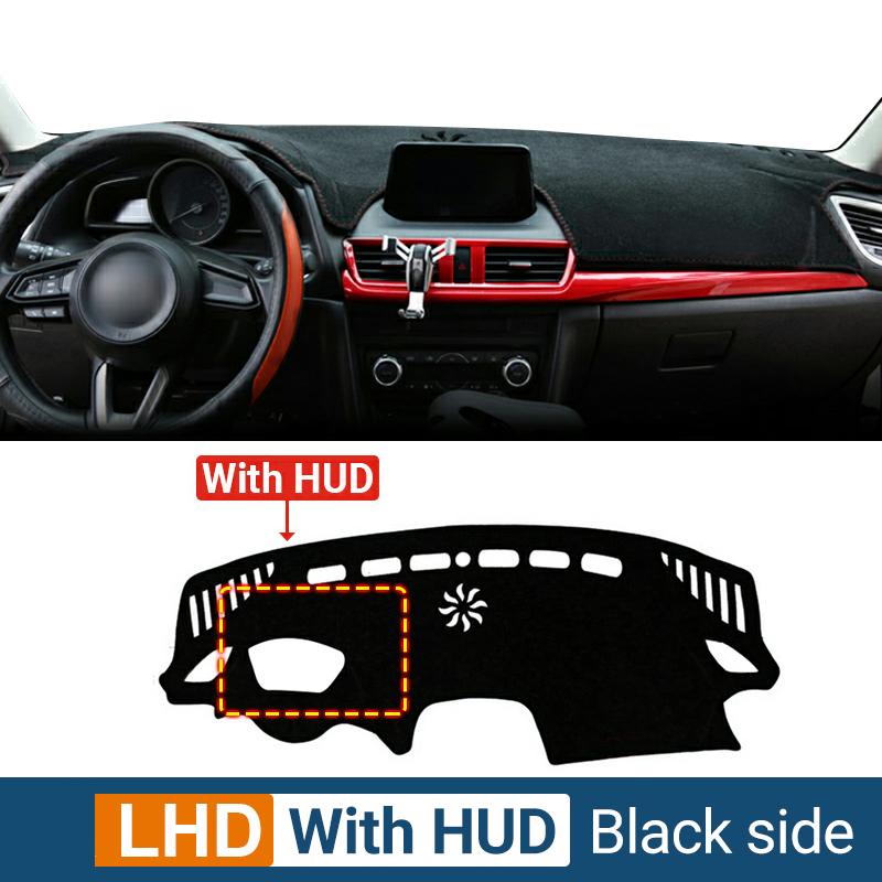 Для Mazda 3 BM BN Axela 2014 2015 2016 2017 2018 Автомобильная Накладка на Панель Приборов Солнцезащитный Коврик на Панель Приборов Аксессуары