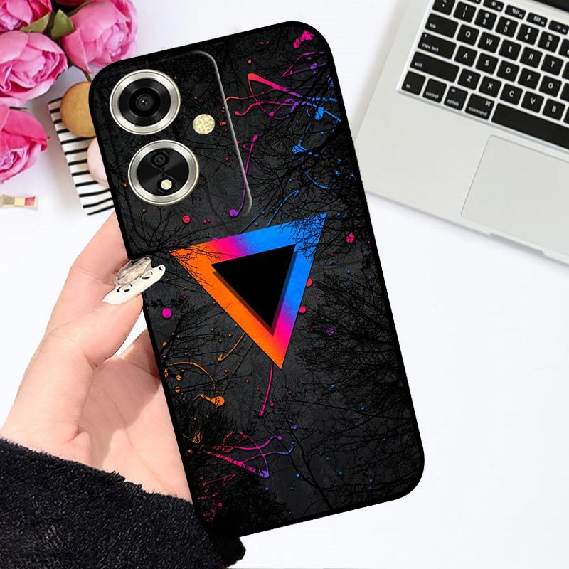 Чехол для OPPO A79 5G Чехол для OPPO A79 Чехол Funda Coque Цветочный Рисунок Мультяшный Силиконовый Мягкий ТПУ Бампер для Телефона Для OPPO A79 5G Чехлы