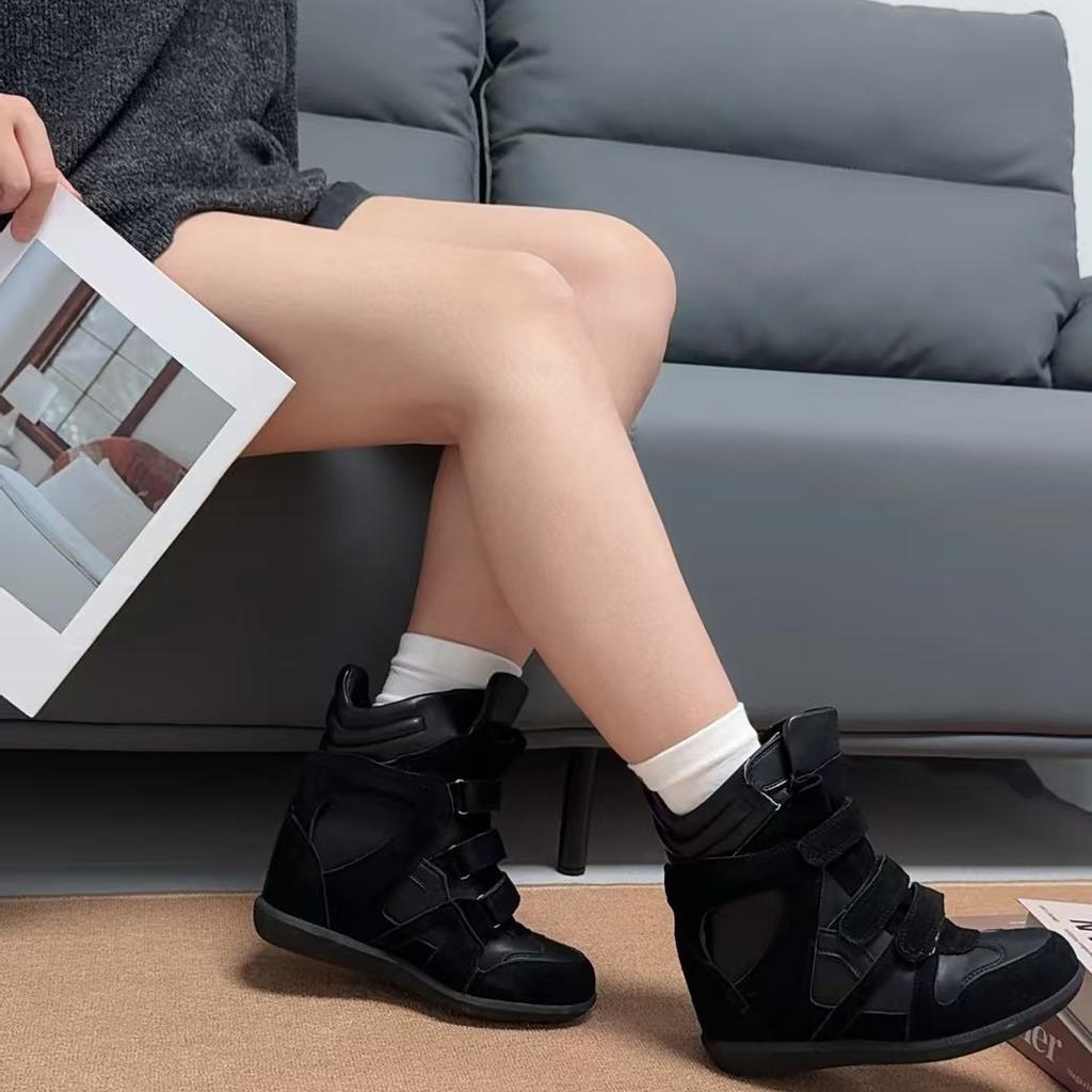Классические женские спортивные кроссовки, уличные повседневные походные ботинки, женские ботильоны на платформе, кроссовки с высоким верхом, обувь для ходьбы