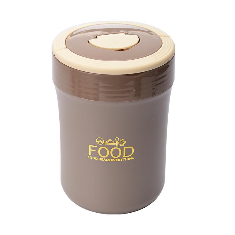 «Женская термокружка Mingrui 304 из нержавеющей стали с термоизоляцией — портативная герметичная кружка для завтрака и супа»