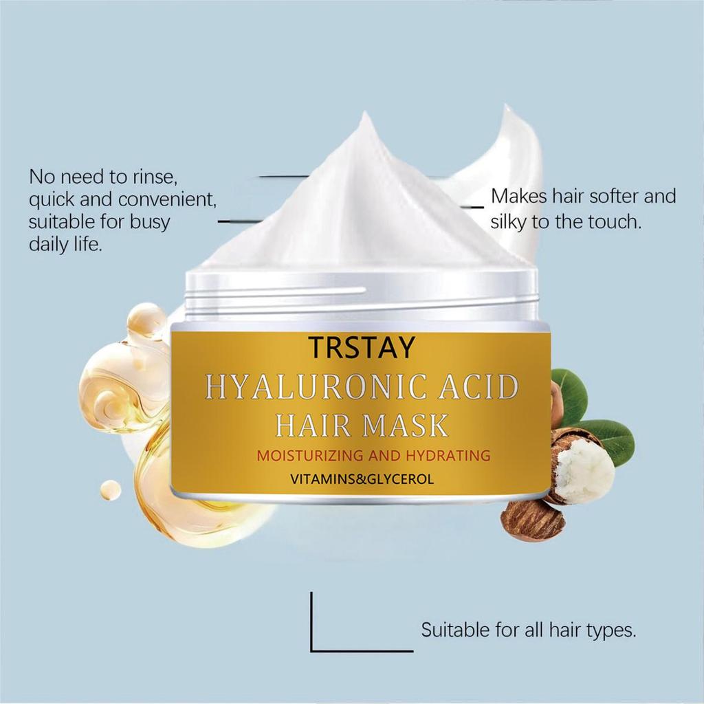 Глубокое восстановление поврежденных волос с кератиновым кондиционером, содержащим коллаген и биотин, увлажняющий крем-эссенция для волос