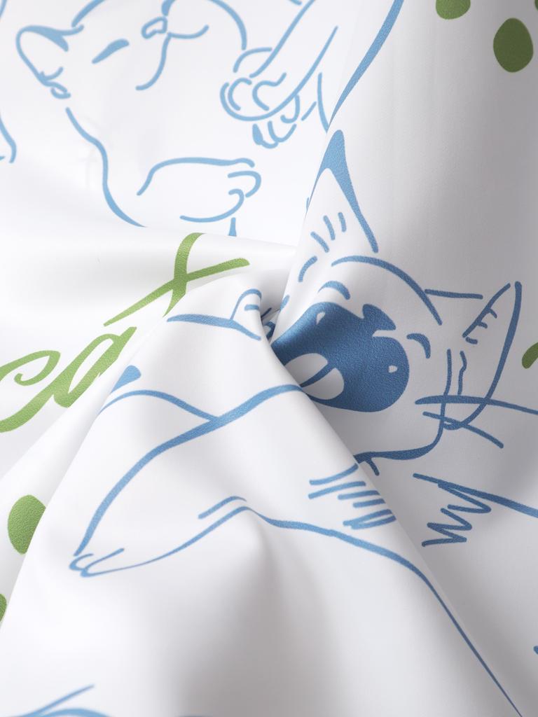 Рубашка свободного покроя свободного покроя с рисунком кота Prinr Hawaii Short Men Shirt Man American Printing Summer Universal для пар в уличном стиле