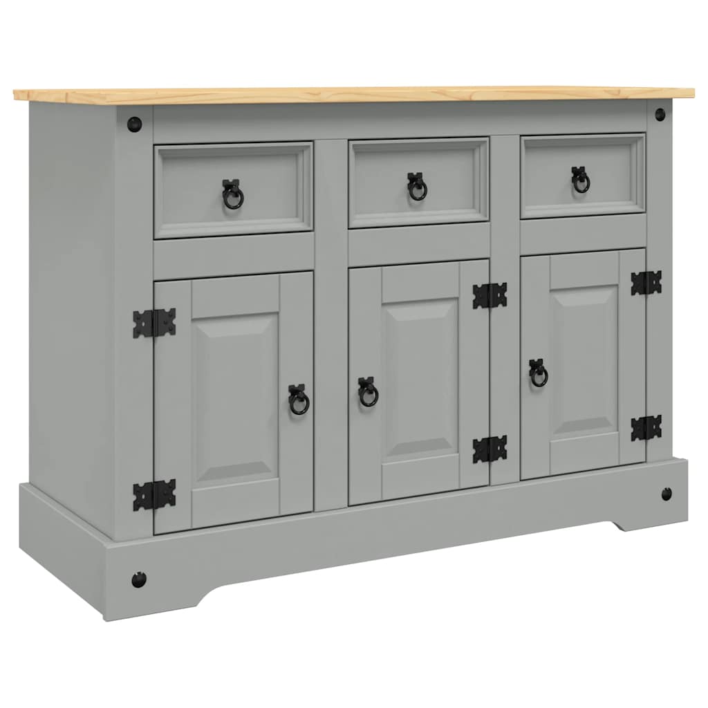 Sideboard Gray Sonoma 92x35x76 cm Particleboard