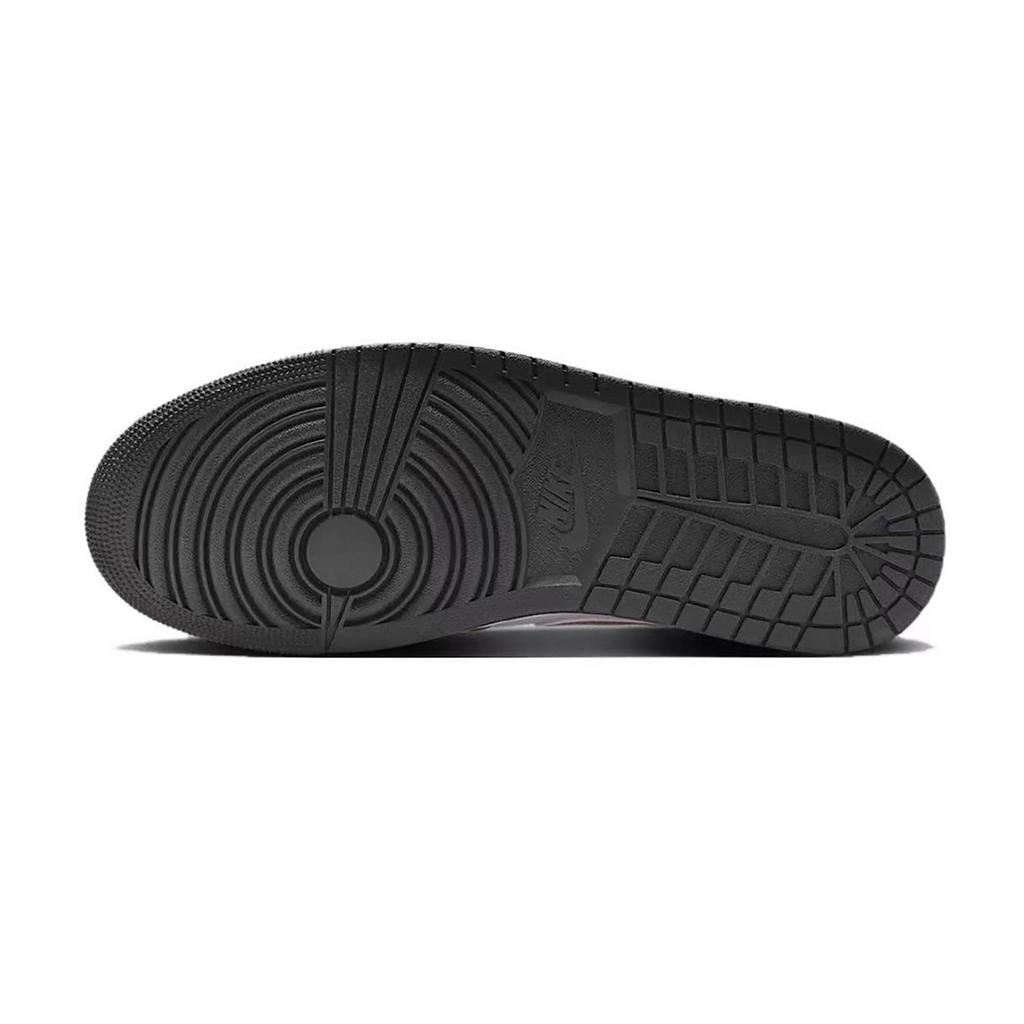 Jordan Air Jordan 1 Cushioning, Wear Resistant Low top Vintage Basketball Shoes Unisex Black Blue 553558-165(Team425-)