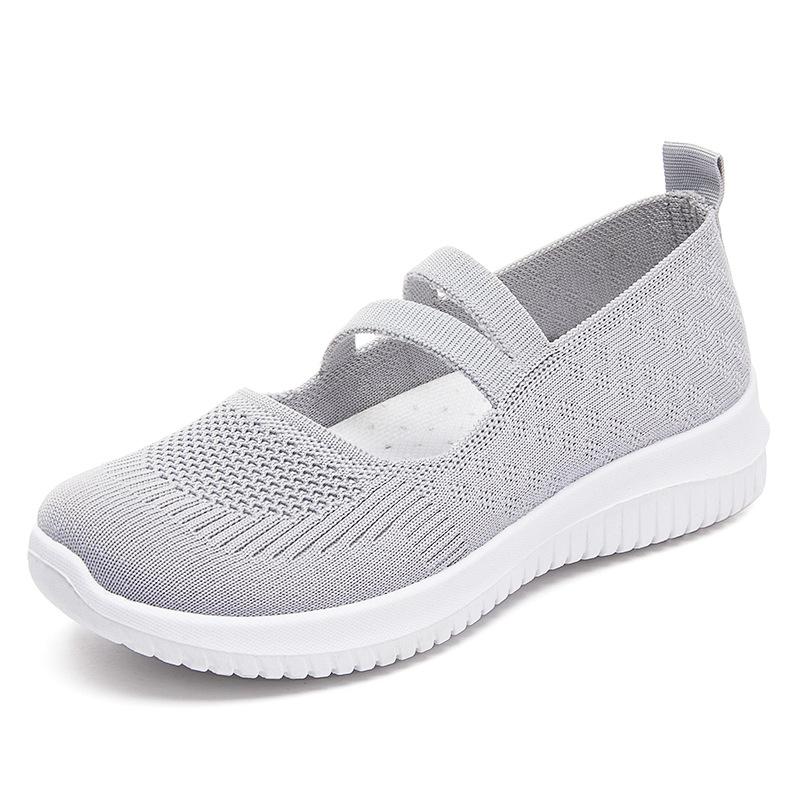 Shoes Women's Middle-aged and Elderly Mother Shoes Old Beijing Cloth Shoes Large Size Foreign Trade Women's Shoes One-pedal Cloth Shoes Casual Shoes