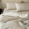 POCHME Cotton Linen Jacquard All-Season Comforter