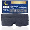 Supervised by a Good Sleep Therapist, NEYO Eye Patch, Light Shield for Sleeping, Relieves Eye Strain, Good Sleep