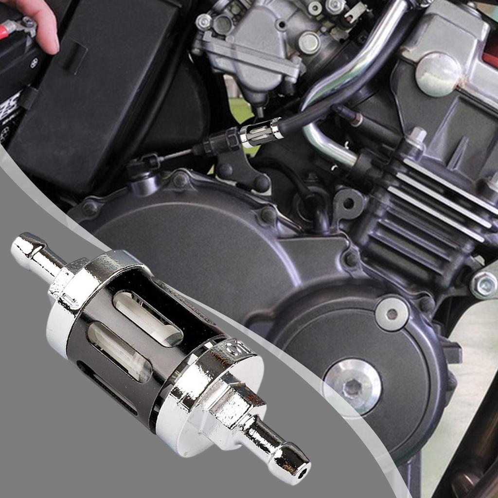 Масляный фильтр для мотоцикла 8мм Сменный масляный фильтр Металлические мотоциклетные запчасти для скутера квадроцикла внедорожника снегохода Модификация