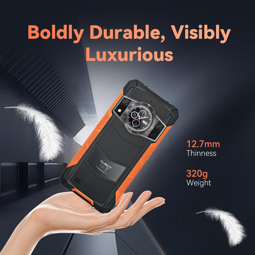 Cubot KINGKONG ACE 3, Rugged Smartphone Android 14, Helio G88, 8GB RAM 256GB ROM, 90Hz Screen, Dual Screen, 100MP Camera, NFC, 5100mAh Battery