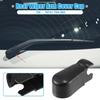Car Rear Windshield Wiper Arm Nut Cover Cap Fit for Honda Cr-V 2012-2016 Black