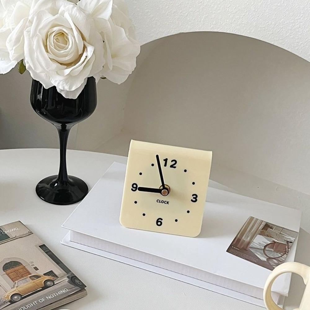 Акриловые прикроватные часы Минималистичные настольные часы Домашние украшения Настольные часы Гостиная