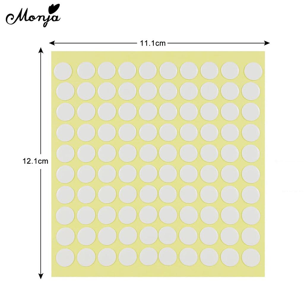 monja 100 шт., клейкая наклейка для ногтей, подставка для накладных ногтей, двухсторонняя лента, стенд, держатель для показа, салон, дом, сделай сам, инструменты для дизайна маникюра