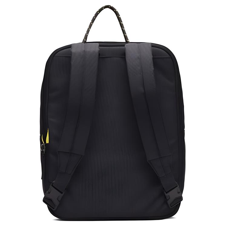Men's Backpack Nike Tanjun Zip Closure Polyester Handbag Backpack Regular Men's Black