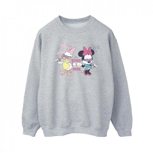 Disney Womens/Ladies Minnie Daisy Beach Mode Sweatshirt