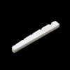 Pre-Slotted Bass Nuts Real Slotted Bone Nut Saddle for 5 String Bass Electric, Acoustic, Classical Guitar Durable