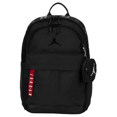 Рюкзак полиэстеровый унисекс черный Jordan JD2513158AD-001