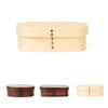 Long Lasting Food Grade Packed Lunch Easy To Clean Single-layer Wooden Lunch Box Kitchen Accessories Lunch Container