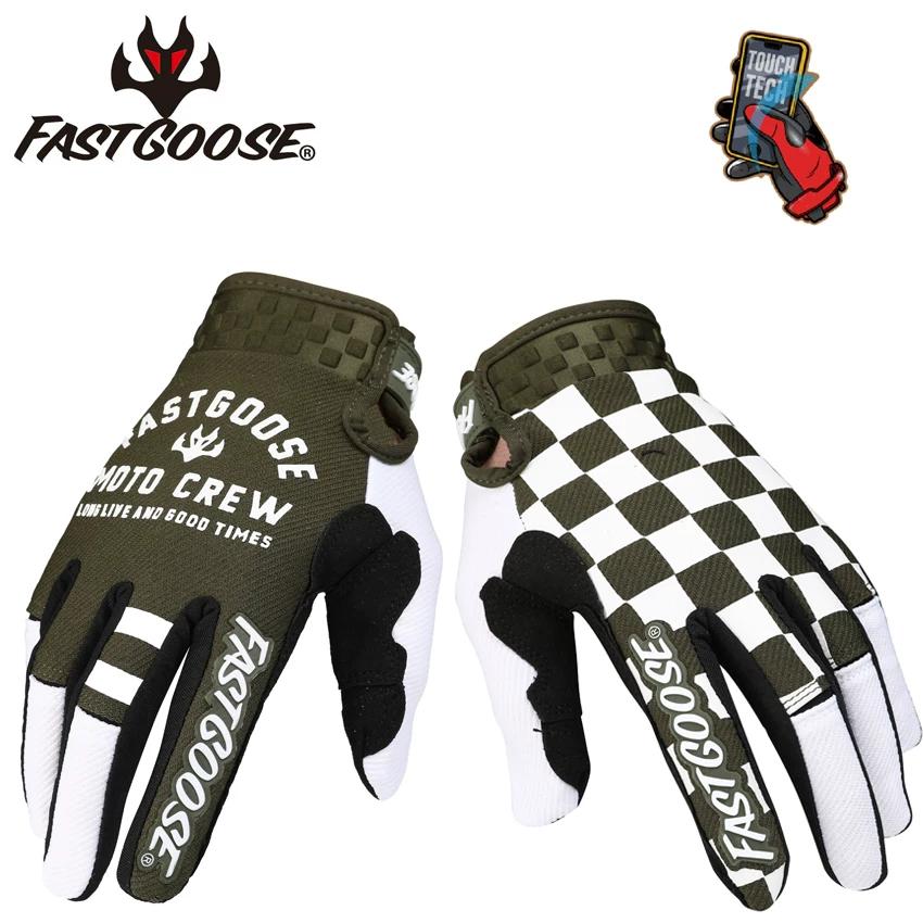 Fastgoose Touch Screen New Men's and Women's All Year Round Long Finger Self-Propelled Motorcycle Carding Abrasion Resistant Speed-down Thin Cycling