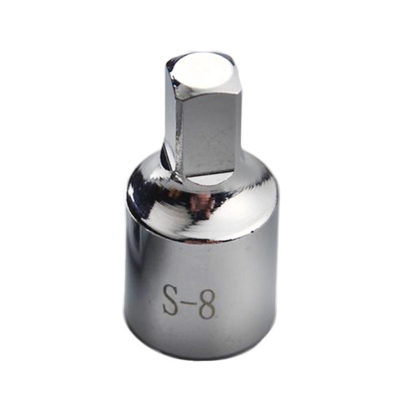 1pcs 8/10mm Square Oil Sump Drain Plug Key Tool Remover for Renault Peugeot