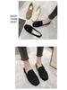 Women's 2025 Summer Breathable Woven Casual Flat Mesh Shoes