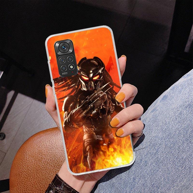 Раскрашенный чехол для телефона Alien Vs Predator для чехла для телефона для Xiaomi Redmi Note 15 14 14S 13 Pro Plus 12 12S 11S 11E 10S 10 11T 5G Uni