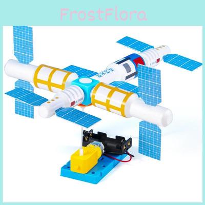 Космическая станция Сделай сам Аэрокосмическая STEM-игрушка для студентов Образовательный физический творческий набор для детей и подростков