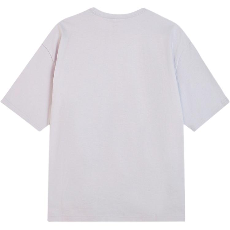 Puma Дышащая Повседневная Спортивная Универсальная Простая Футболка с Коротким Рукавом Мужские топы Розовый 690645-68