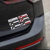 3D Metal VWR Emblem Badge Racing Line Rear Trunk Decal Tailgate Car Stickers For Golf GTI Sagitar Magotan Arteon Touarwg