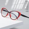 Fashion Cat Eye Women Reading Glasses Men Hyperopia Eyeglasses Computer Presbyopia Diopter +1.0+1.5+2.0+2.5+3.0+3.5+4.0