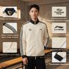 Спортивная серия Lifestyle от Li Ning Куртка с воротником-стойкой, логотипом, для пар, унисекс, AWDW511-1